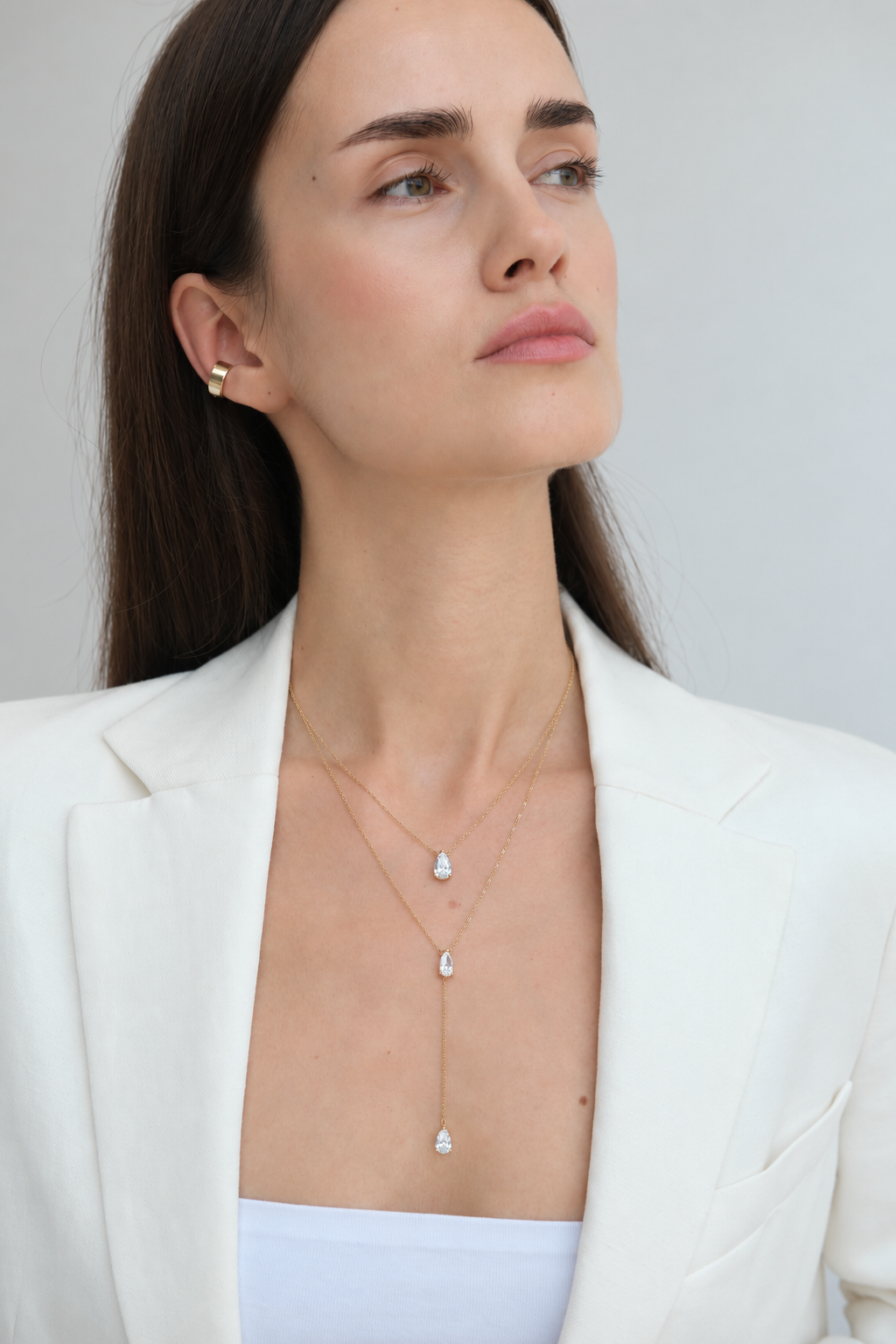 Trio Diamond Necklace