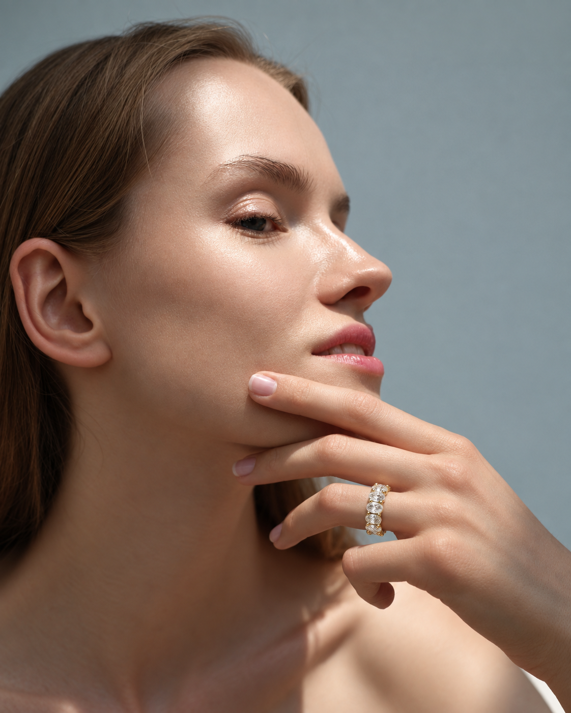 Oval Eternal Ring